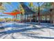 Community splash pad with shade canopies and surrounding palm trees, benches, and green landscape at 9645 E Ripple Dr, Mesa, AZ 85212