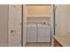 Convenient laundry room with side-by-side washer and dryer at 14870 W Encanto Blvd # 1038, Goodyear, AZ 85395