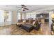 Open concept living room and kitchen create a spacious, welcoming atmosphere at 2213 N Park Meadows Dr, Buckeye, AZ 85396