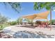 Fun playground with a shade structure, slides, and climbing equipment for  at 2501 S Roanoke St, Gilbert, AZ 85295