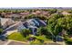 Desirable aerial view showcasing a home nestled in a vibrant neighborhood with lush greenery and picturesque surroundings at 2625 N 24Th St # 15, Mesa, AZ 85213