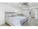 Cozy bedroom with white walls, carpeted floors, and modern furniture at 3204 N Jay St, Chandler, AZ 85225