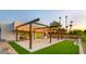 Outdoor patio featuring a grill and an in-ground pool at 4040 E Becker Ln, Phoenix, AZ 85028