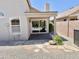 Back patio with wood-look tile, crushed gravel and lush landscaping at 4224 E Renee Dr, Phoenix, AZ 85050