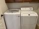 Modern washer and dryer set in the laundry room, offering convenient in-home laundry solutions at 4224 E Renee Dr, Phoenix, AZ 85050