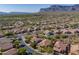 Expansive aerial shot capturing a desert community with mountain views at 4264 S Columbine Way, Gold Canyon, AZ 85118