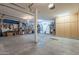 Large garage offers extensive storage solutions and plenty of open space for vehicles at 4264 S Columbine Way, Gold Canyon, AZ 85118