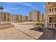 Exterior view of the condo complex and surrounding common areas at 7920 E Camelback Rd # 104, Scottsdale, AZ 85251