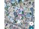 Aerial view of a neighborhood featuring homes with pools and solar panels at 9615 N 34Th Ave, Phoenix, AZ 85051
