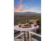 Intimate outdoor dining with a view of the desert landscape at 15054 E Sundown Dr, Fountain Hills, AZ 85268