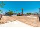 Large backyard with lots of room for landscaping at 1621 W Mulberry Dr, Phoenix, AZ 85015