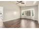 Bedroom features hardwood floors and bay window at 17649 N Vera Cruz Ave, Maricopa, AZ 85139