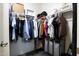 Spacious walk-in closet with ample hanging space and shelving for optimal organization at 18809 E Seagull Dr, Queen Creek, AZ 85142