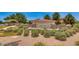 Well-maintained Cortina community sign with beautiful landscaping at 18809 E Seagull Dr, Queen Creek, AZ 85142