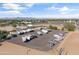 Expansive RV parking area, perfect for vehicle storage or a recreational vehicle sales business at 20464 E Bronco Dr, Queen Creek, AZ 85142