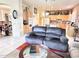 Open concept living area adjoining kitchen with comfortable seating at 2122 N Stapley Dr, Mesa, AZ 85203