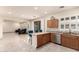 Bright kitchen featuring stainless steel appliances, and a view of the living area at 6118 S 46Th Ave, Laveen, AZ 85339