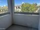 This beautiful balcony offers a lovely view of the lush landscaping and architecture of this wonderful community at 7222 E Gainey Ranch Rd # 232, Scottsdale, AZ 85258