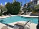 Enjoy lounging by the community pool with plenty of space to relax and enjoy the sunshine at 7222 E Gainey Ranch Rd # 232, Scottsdale, AZ 85258