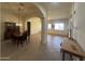 The dining room with easy access to adjacent living areas, offering both style and functionality at 7227 W Paradise Ln, Peoria, AZ 85382