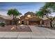 Beautiful two-story home with a well-maintained front yard and a two-car garage at 728 E Windsor Dr, Gilbert, AZ 85296