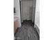 Modern bathroom featuring updated vanity, shower, and vinyl wood floors at 7284 E Gamebird Way, San Tan Valley, AZ 85143