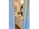 Chic powder room features a modern vessel sink, elegant mirror, and stylish decorative touches at 841 E Peoria Ave # 2, Phoenix, AZ 85020
