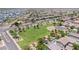 An aerial view of a park, trees, and community near residential homes at 10430 W Los Gatos Dr, Peoria, AZ 85383