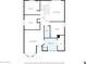 Second floor plan showing bedrooms, baths, primary bath, and W.I.C., providing a clear layout at 10430 W Los Gatos Dr, Peoria, AZ 85383