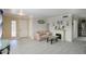 Cozy living room with tile floors, fireplace, and ample natural light at 2210 E Paraiso Dr, Phoenix, AZ 85024