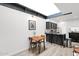 Stylish kitchen with black countertops, bar seating, and modern appliances, perfect for entertaining at 2946 N 14Th St # 37, Phoenix, AZ 85014