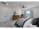 Serene bedroom with a comfortable bed, soft lighting, and peaceful decor, creating a relaxing atmosphere at 29497 N 156Th St, Scottsdale, AZ 85262