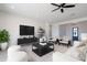 Stylish and comfortable living room featuring modern furniture, neutral tones, and ample space at 29587 N 156Th St, Scottsdale, AZ 85262