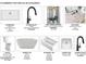 Selection of kitchen and bath plumbing fixtures and accessories for modern homes at 3283 W Mesquite St, Phoenix, AZ 85086