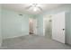 Inviting bedroom with a view of a walk-in closet for ample storage at 5744 E Oak St, Scottsdale, AZ 85257