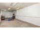 Spacious unfinished garage space offering endless possibilities for customization at 5744 E Oak St, Scottsdale, AZ 85257