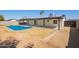 Well-sized backyard with a refreshing pool, patio, and privacy fencing at 6140 W Berkeley Rd, Phoenix, AZ 85035