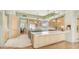 Bright kitchen boasting ample counter space, a large island, and pendant lighting at 8540 E Mcdowell Rd # 116, Mesa, AZ 85207