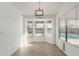 Bright dining nook featuring a bay window with views of the pool at 9009 W Butler Dr, Peoria, AZ 85345