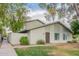 Low angle view of a home behind a concrete fence at 1005 N Granite Reef Rd, Scottsdale, AZ 85257