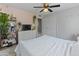 Cozy bedroom featuring soft textures, a relaxing atmosphere, and ample storage solutions at 14420 N 44Th Dr, Glendale, AZ 85306