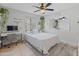 Bright bedroom with stylish decor, a comfortable bed, natural light and calming color palette at 14420 N 44Th Dr, Glendale, AZ 85306