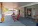 Spacious covered patio featuring seating, offering an ideal space for relaxing and entertaining at 14420 N 44Th Dr, Glendale, AZ 85306