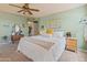 A spacious main bedroom featuring natural light, neutral tones, and ample closet space at 14420 N 44Th Dr, Glendale, AZ 85306