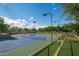 Community tennis courts with multiple courts, lighting, viewing areas, and lush landscaping at 22903 N 39Th Ter, Phoenix, AZ 85050