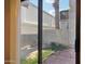 View from inside onto backyard patio and landscaping at 2815 N 52Nd St # 3, Phoenix, AZ 85008