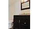 Renovated bathroom with a new vanity, granite counter and tiled shower at 30 E Brown Rd # 2113, Mesa, AZ 85201