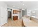 Bright kitchen featuring ample cabinet space and a convenient breakfast bar area for casual dining at 3310 W Chambers St, Phoenix, AZ 85041