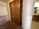 Walk in closet located next to bathroom at 4008 E Knox Rd, Phoenix, AZ 85044