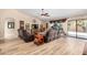Open-concept living room with neutral tones and ample natural light at 4345 E Annette Dr, Phoenix, AZ 85032